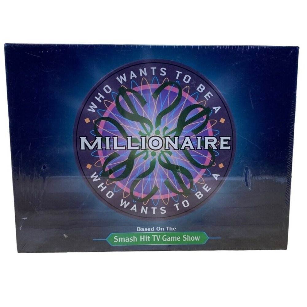 Who Wants To Be A Millionaire 2000 Pressman Family Board Game New Sealed NIB
